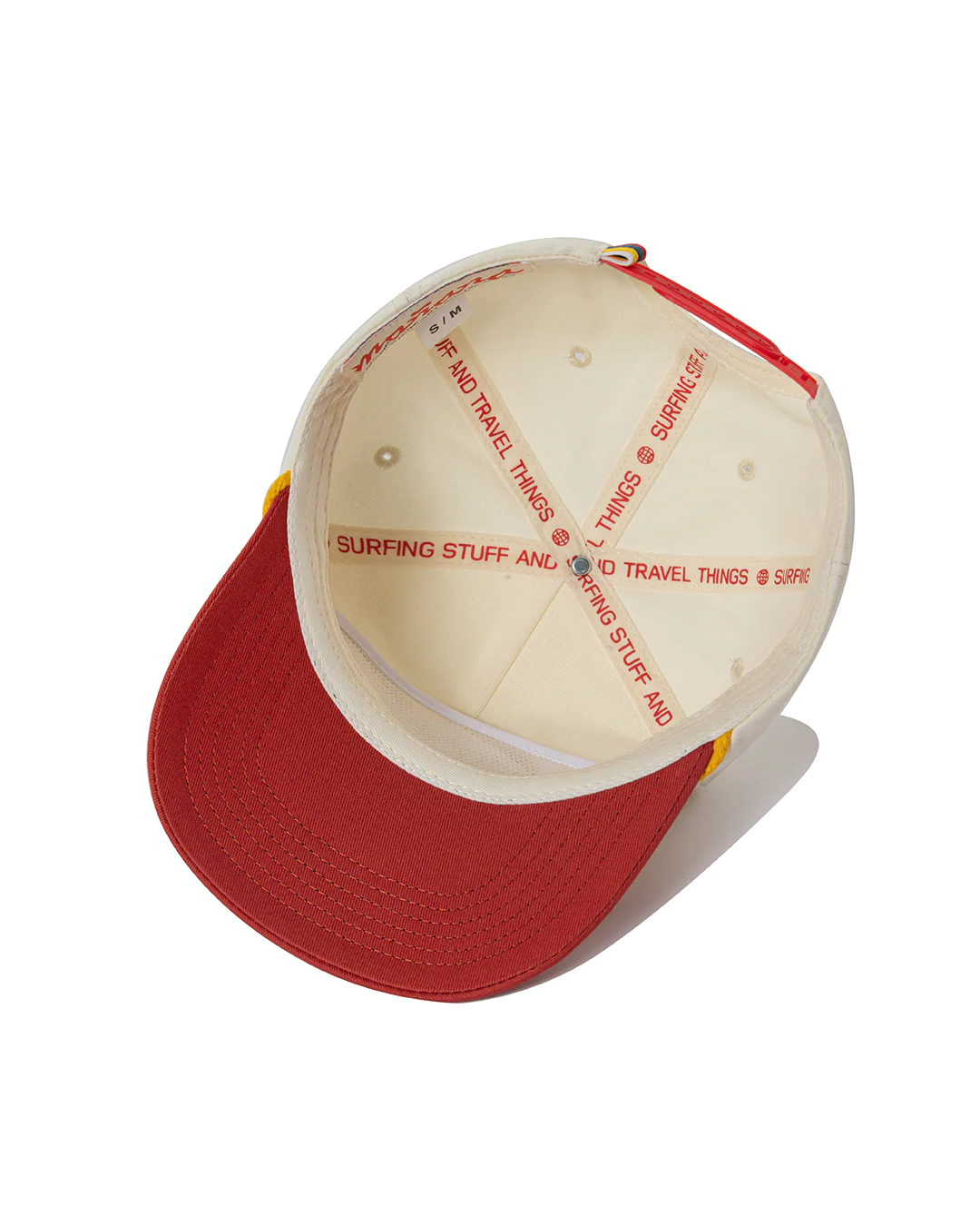 Mañana Two-Tone Cap - White/Red