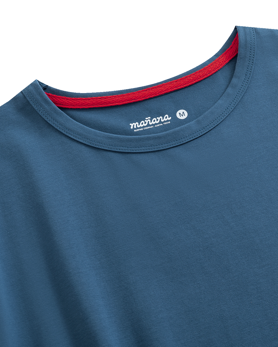 Mañana Hibiscus Tee - Blue