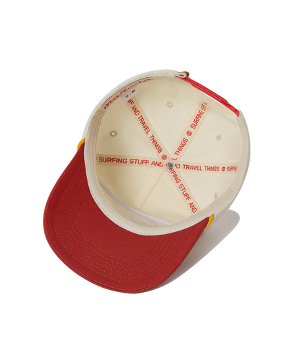 Mañana Two-Tone Cap - White/Red