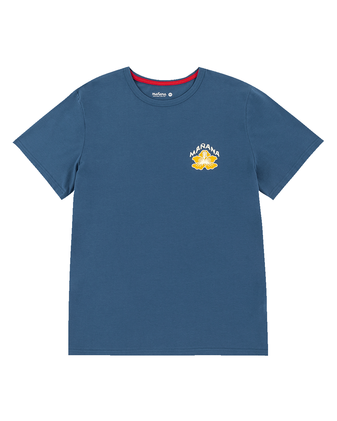 Mañana Hibiscus Tee - Blue
