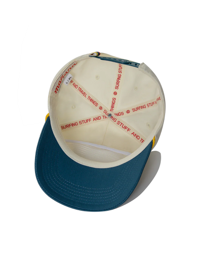 Mañana Two-Tone Cap - White/Blue